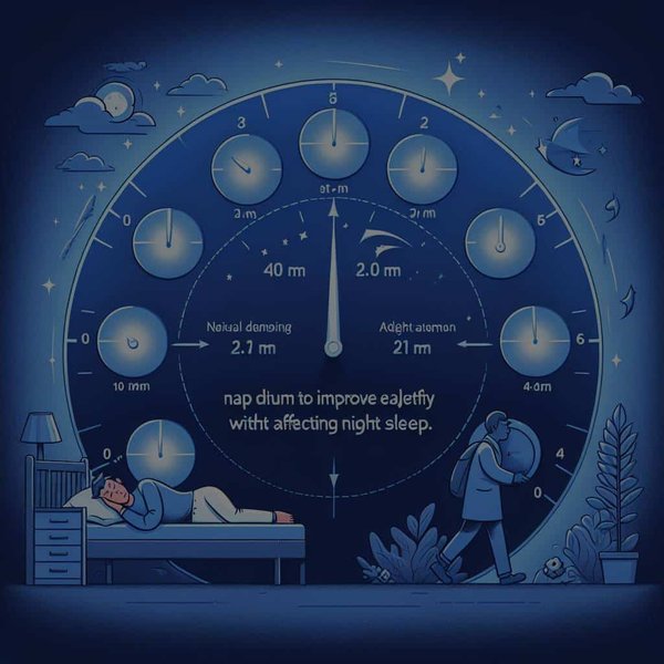 Quelle est la durée optimale de sieste pour améliorer la vigilance sans affecter le sommeil nocturne ?